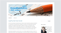 Desktop Screenshot of cr-intern.creditreform-magazin.de